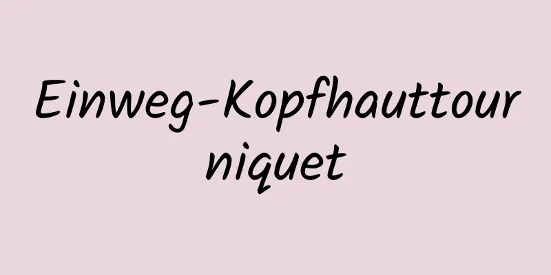 Einweg-Kopfhauttourniquet