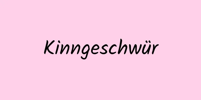 Kinngeschwür