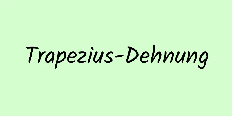 Trapezius-Dehnung