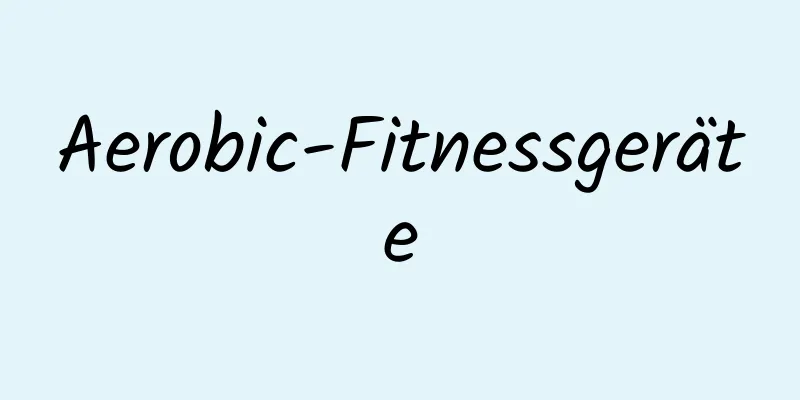 Aerobic-Fitnessgeräte