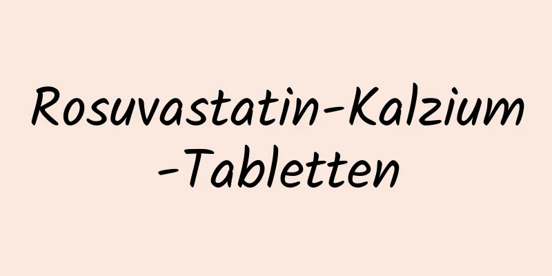 Rosuvastatin-Kalzium-Tabletten