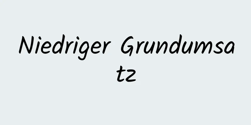 Niedriger Grundumsatz