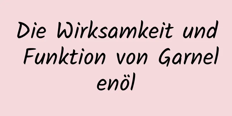 Die Wirksamkeit und Funktion von Garnelenöl