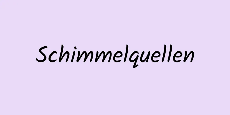 Schimmelquellen