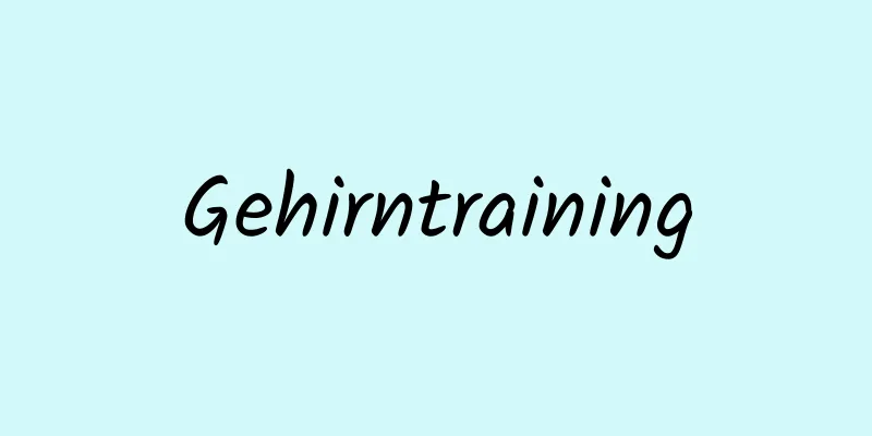 Gehirntraining