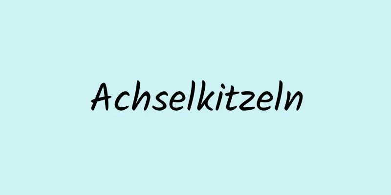 Achselkitzeln