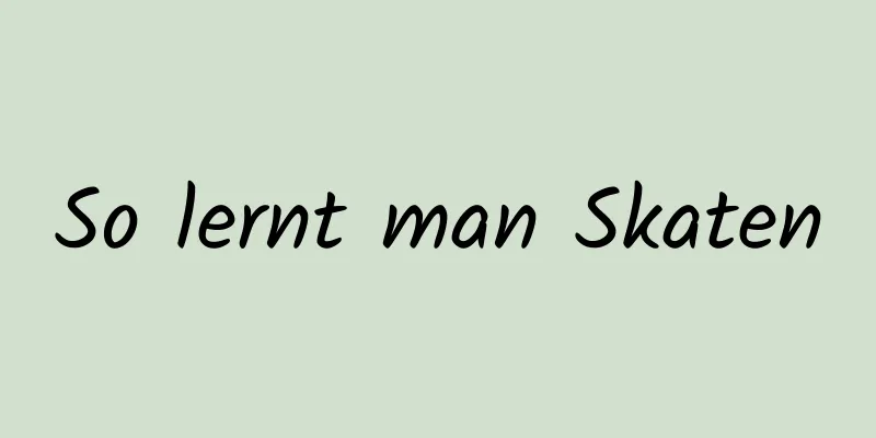 So lernt man Skaten