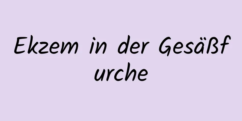 Ekzem in der Gesäßfurche