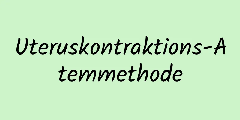 Uteruskontraktions-Atemmethode