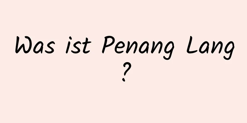 Was ist Penang Lang?