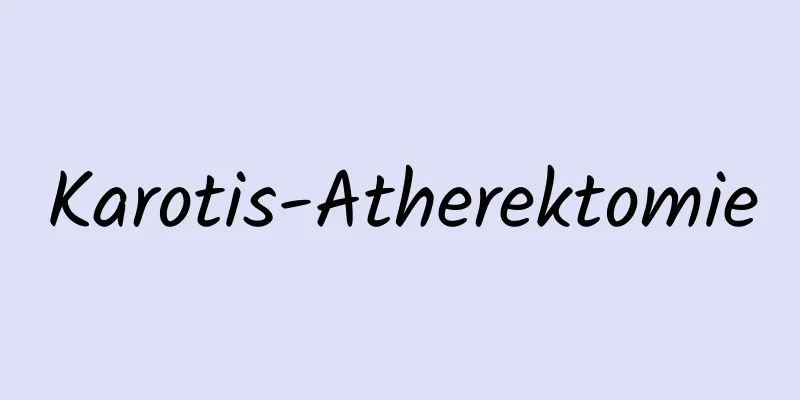 Karotis-Atherektomie