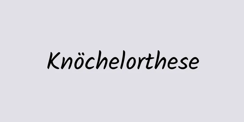 Knöchelorthese