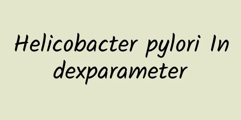 Helicobacter pylori Indexparameter