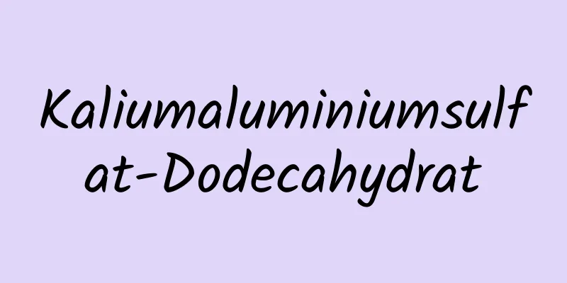 Kaliumaluminiumsulfat-Dodecahydrat