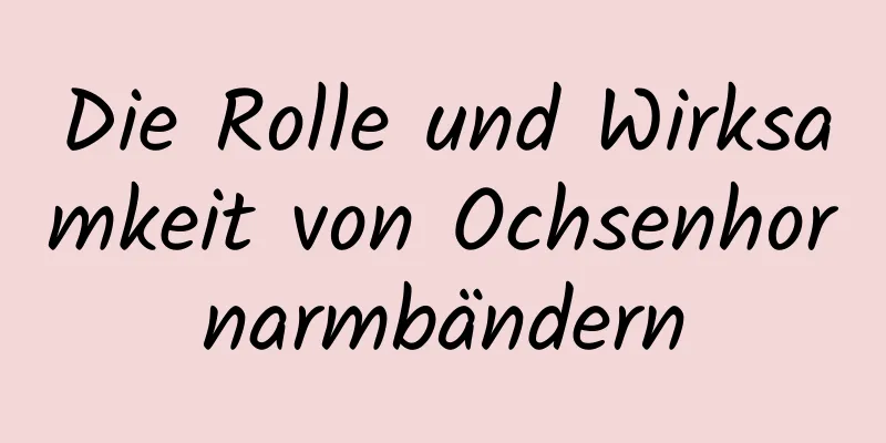 Die Rolle und Wirksamkeit von Ochsenhornarmbändern