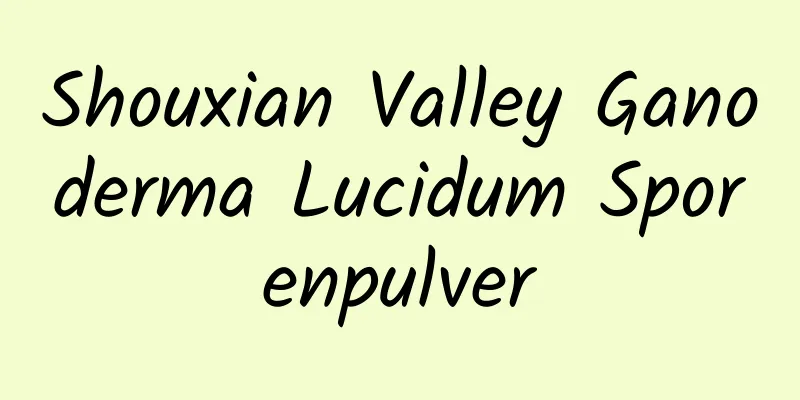 Shouxian Valley Ganoderma Lucidum Sporenpulver