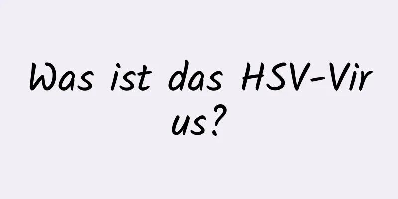 Was ist das HSV-Virus?