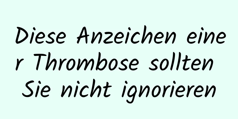 Diese Anzeichen einer Thrombose sollten Sie nicht ignorieren