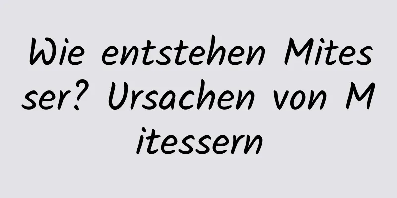 Wie entstehen Mitesser? Ursachen von Mitessern