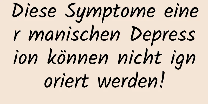Diese Symptome einer manischen Depression können nicht ignoriert werden!