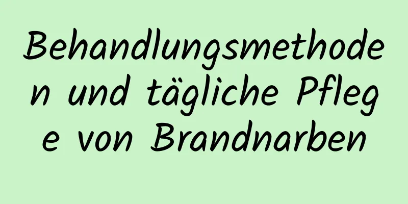 Behandlungsmethoden und tägliche Pflege von Brandnarben