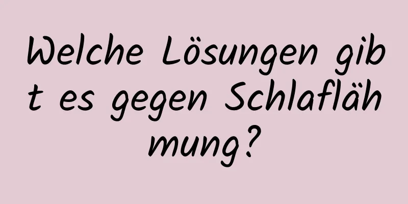 Welche Lösungen gibt es gegen Schlaflähmung?