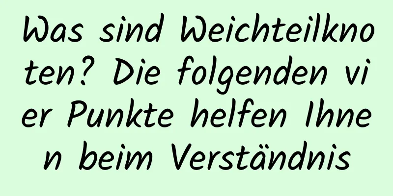 Was sind Weichteilknoten? Die folgenden vier Punkte helfen Ihnen beim Verständnis