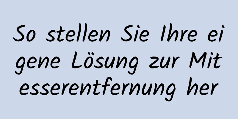 So stellen Sie Ihre eigene Lösung zur Mitesserentfernung her