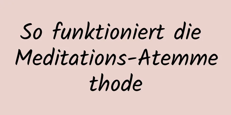 So funktioniert die Meditations-Atemmethode