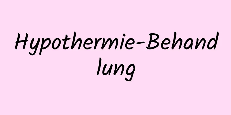 Hypothermie-Behandlung