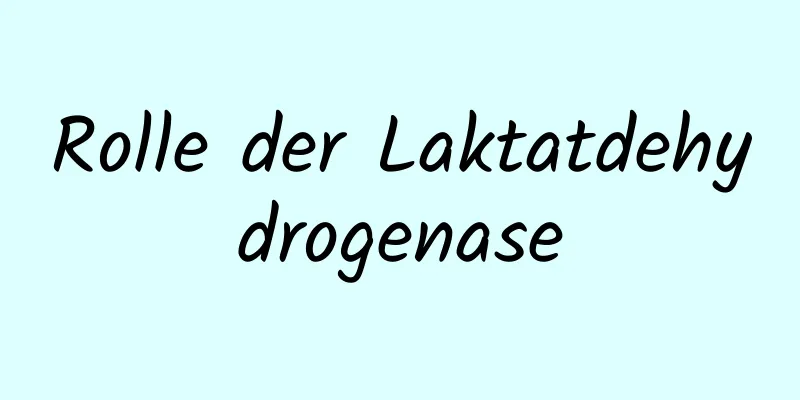 Rolle der Laktatdehydrogenase