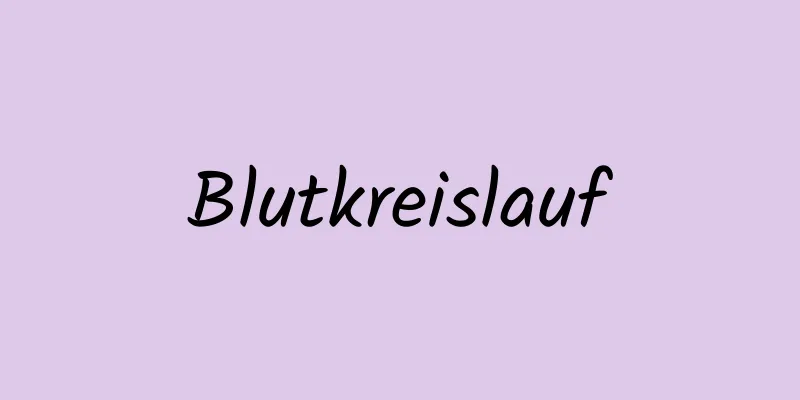 Blutkreislauf