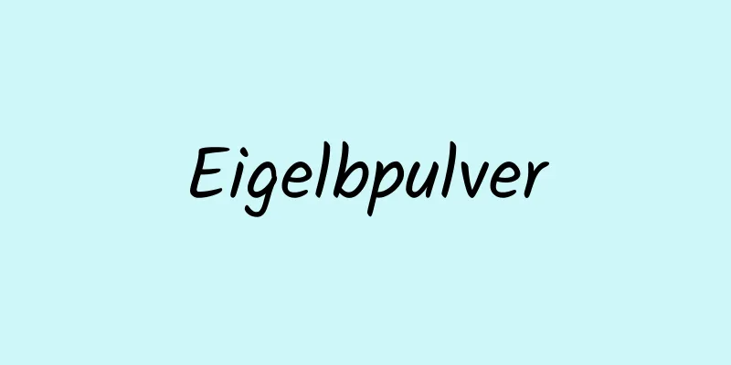 Eigelbpulver