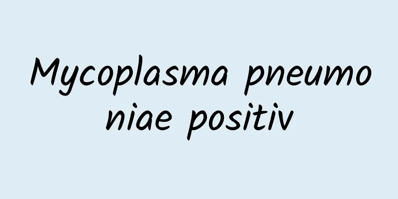 Mycoplasma pneumoniae positiv