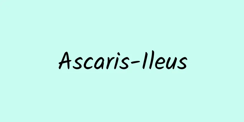 Ascaris-Ileus
