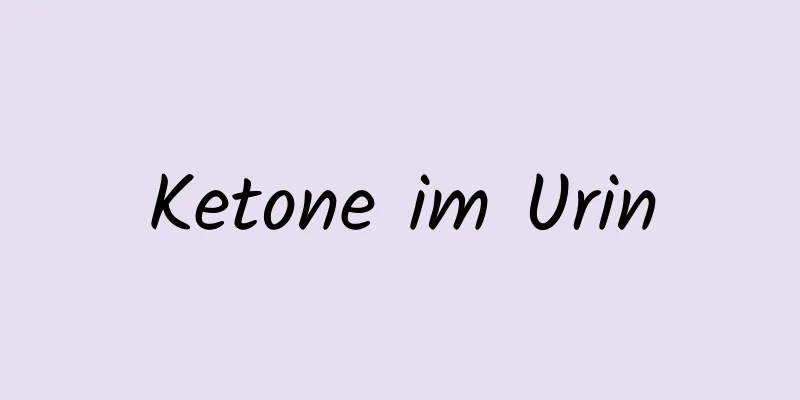Ketone im Urin