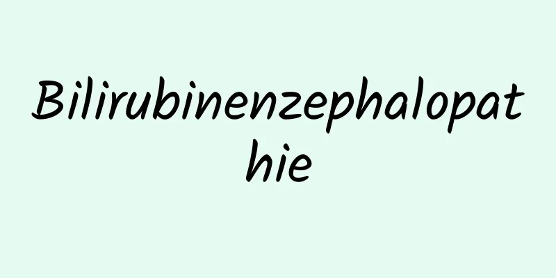 Bilirubinenzephalopathie