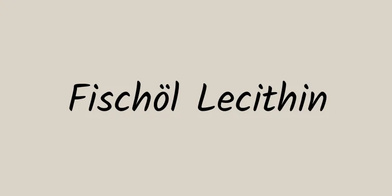 Fischöl Lecithin