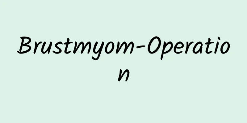 Brustmyom-Operation