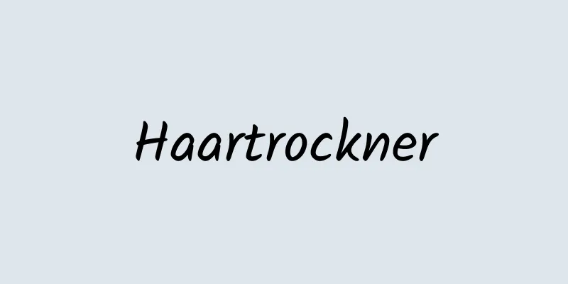 Haartrockner