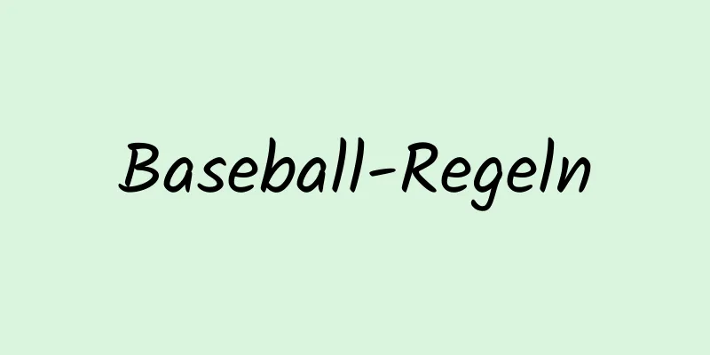 Baseball-Regeln