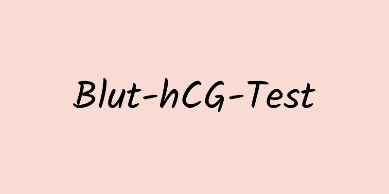 Blut-hCG-Test