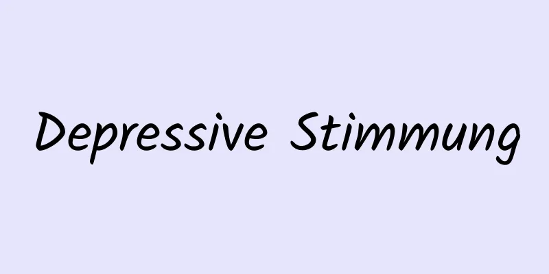 Depressive Stimmung