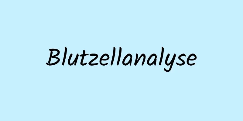Blutzellanalyse