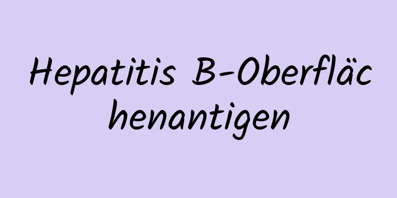 Hepatitis B-Oberflächenantigen