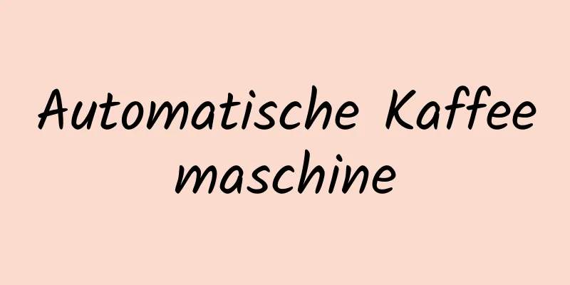 Automatische Kaffeemaschine