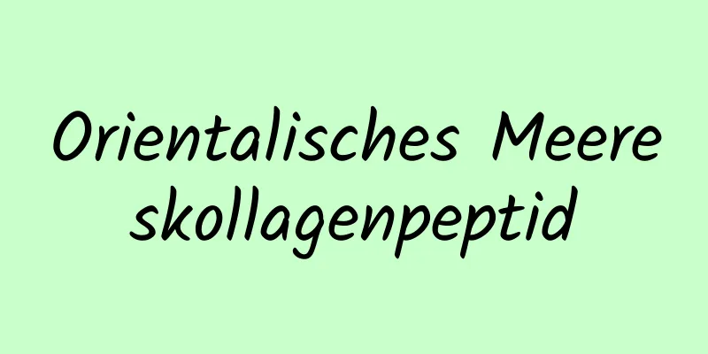 Orientalisches Meereskollagenpeptid