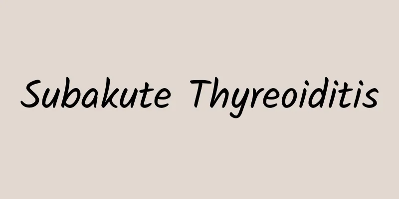 Subakute Thyreoiditis