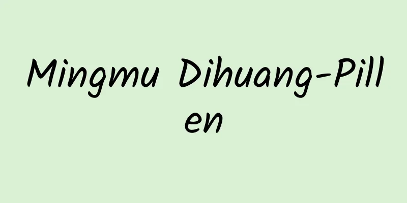 Mingmu Dihuang-Pillen